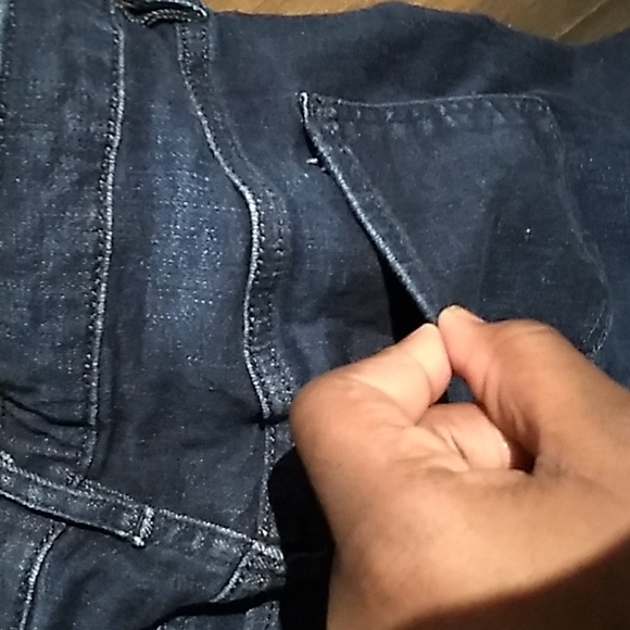 H&M Skinny Jeans dark blue with front and back pockets - Picture 6 of 6